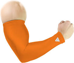 LEGEAR-SOLID-ARM SLEEVES-ORANGE